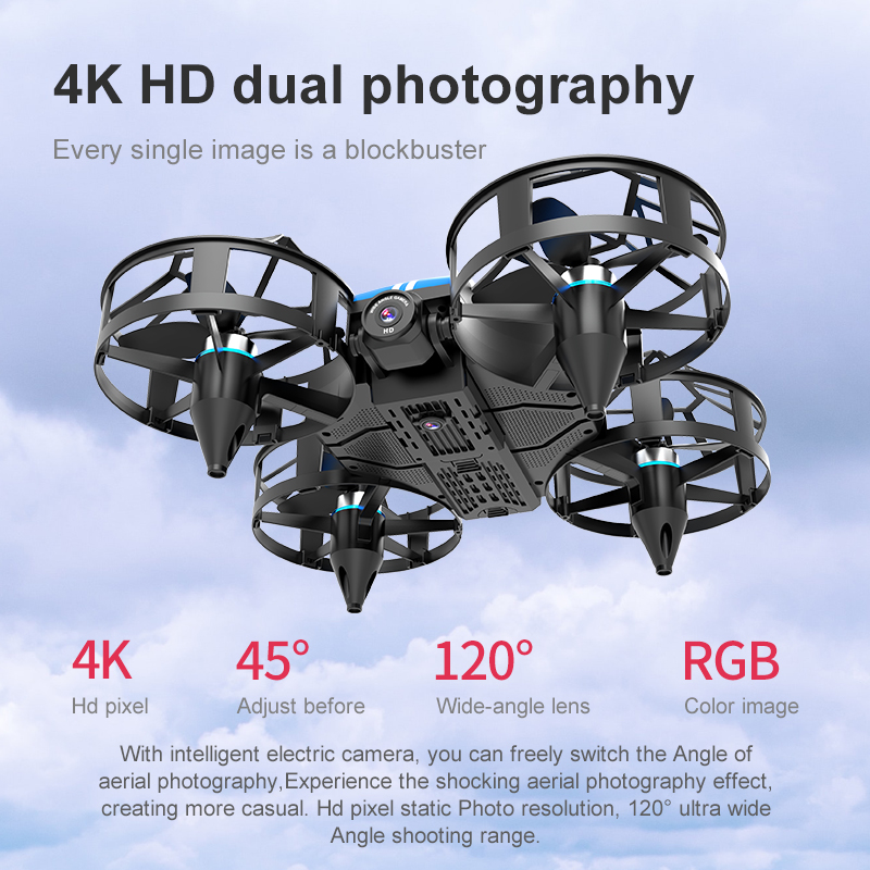 NEW Mini Drone 812PRO professi - огляд і ціна Drone Kit Tricopter