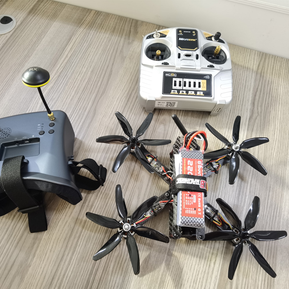10pcs 504060 5x4x6 6-Blade Sin - огляд і ціна Drone Kit Build Yourself