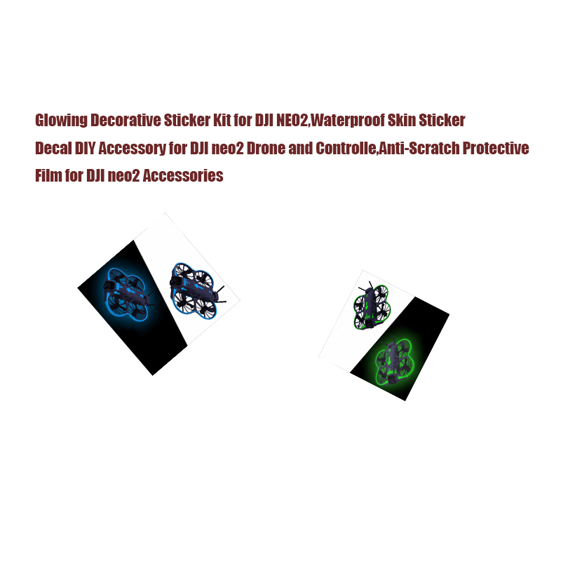 Glowing Decorative Sticker Kit - огляд і ціна Drone Kit Waterproof